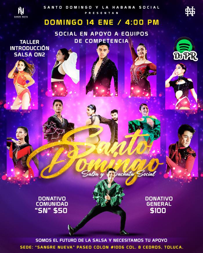 💃🕺 Santo Domingo Salsa & Bachata Social 🕺💃