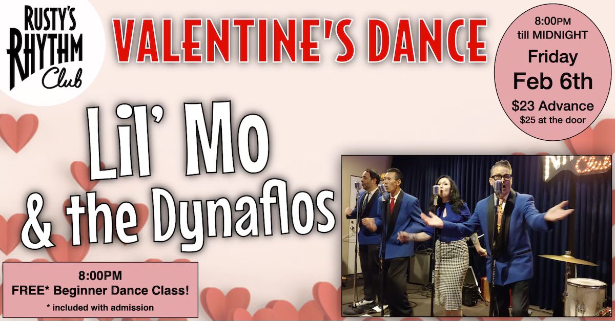 "Valentine's Dance" at RUSTY's with Lil' Mo & The Dynaflos