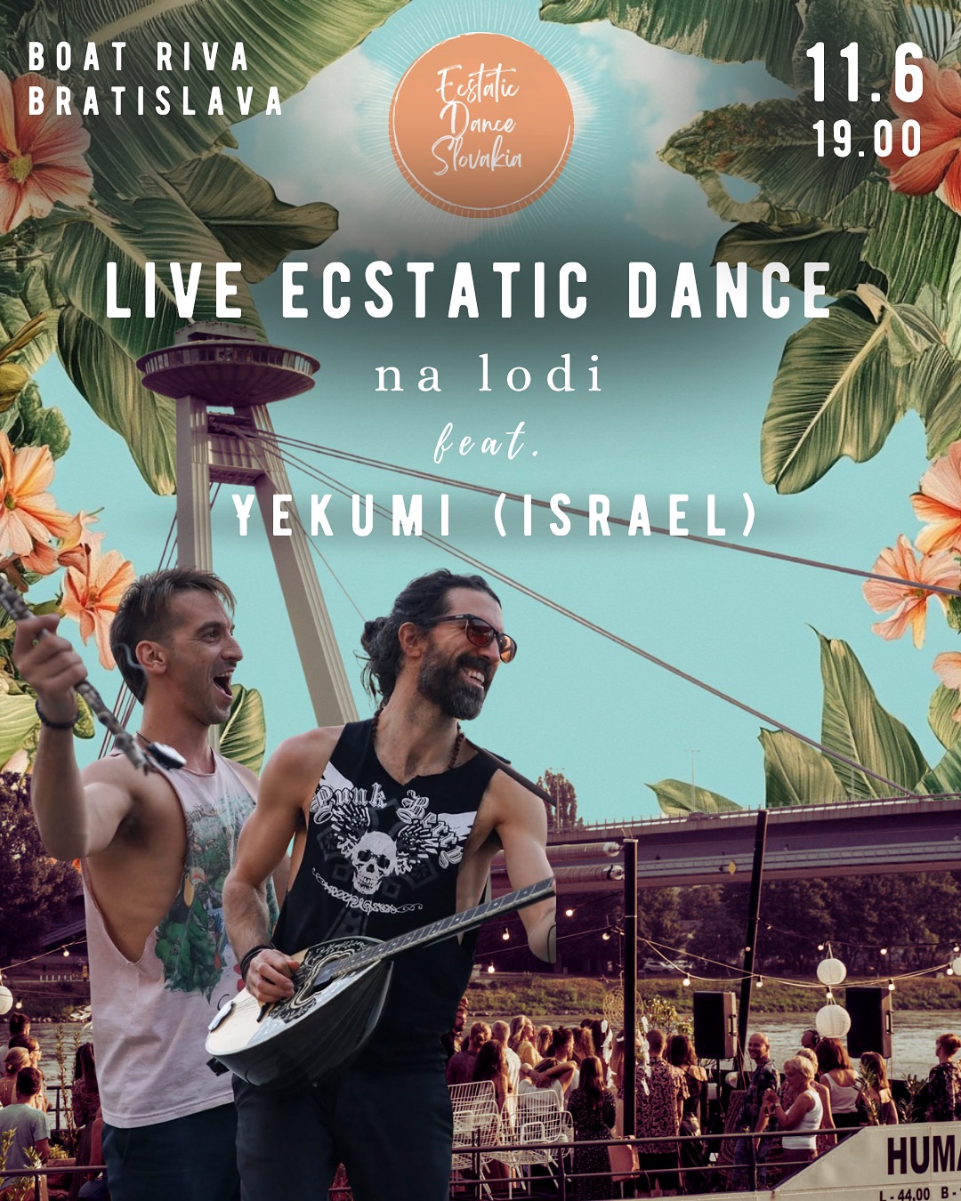 Boat Live Ecstatic Dance Bratislava