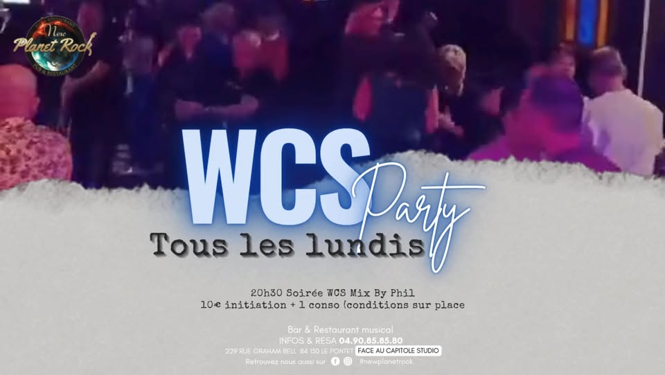 WCS Initiation & Soirée Avec Thomas et Philippe au NEW PLANET ROCK