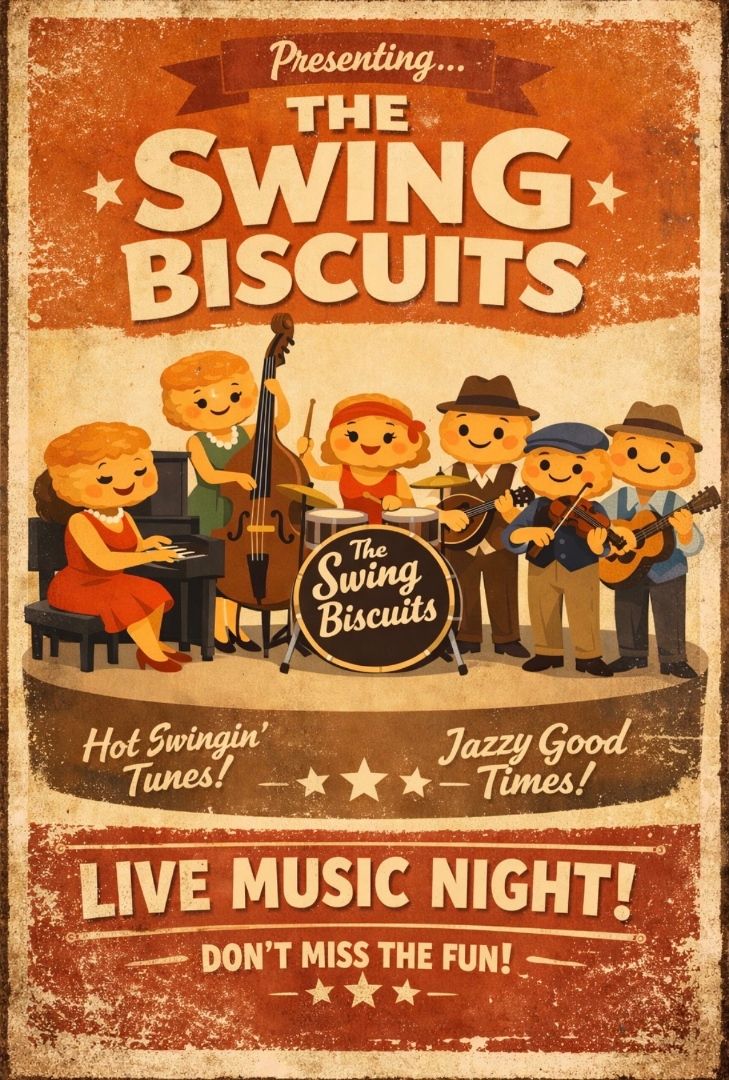 Swing Biscuts LIVE Jam session at Sunday Swing!
