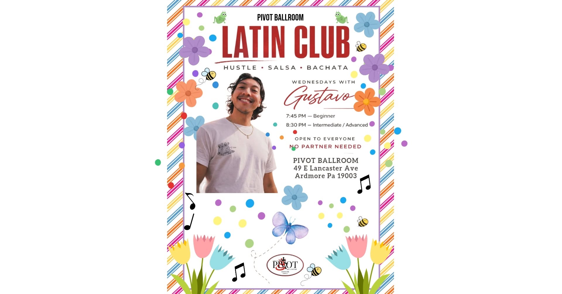 Int Adv Club Dances (Salsa, Bachata, Hustle)