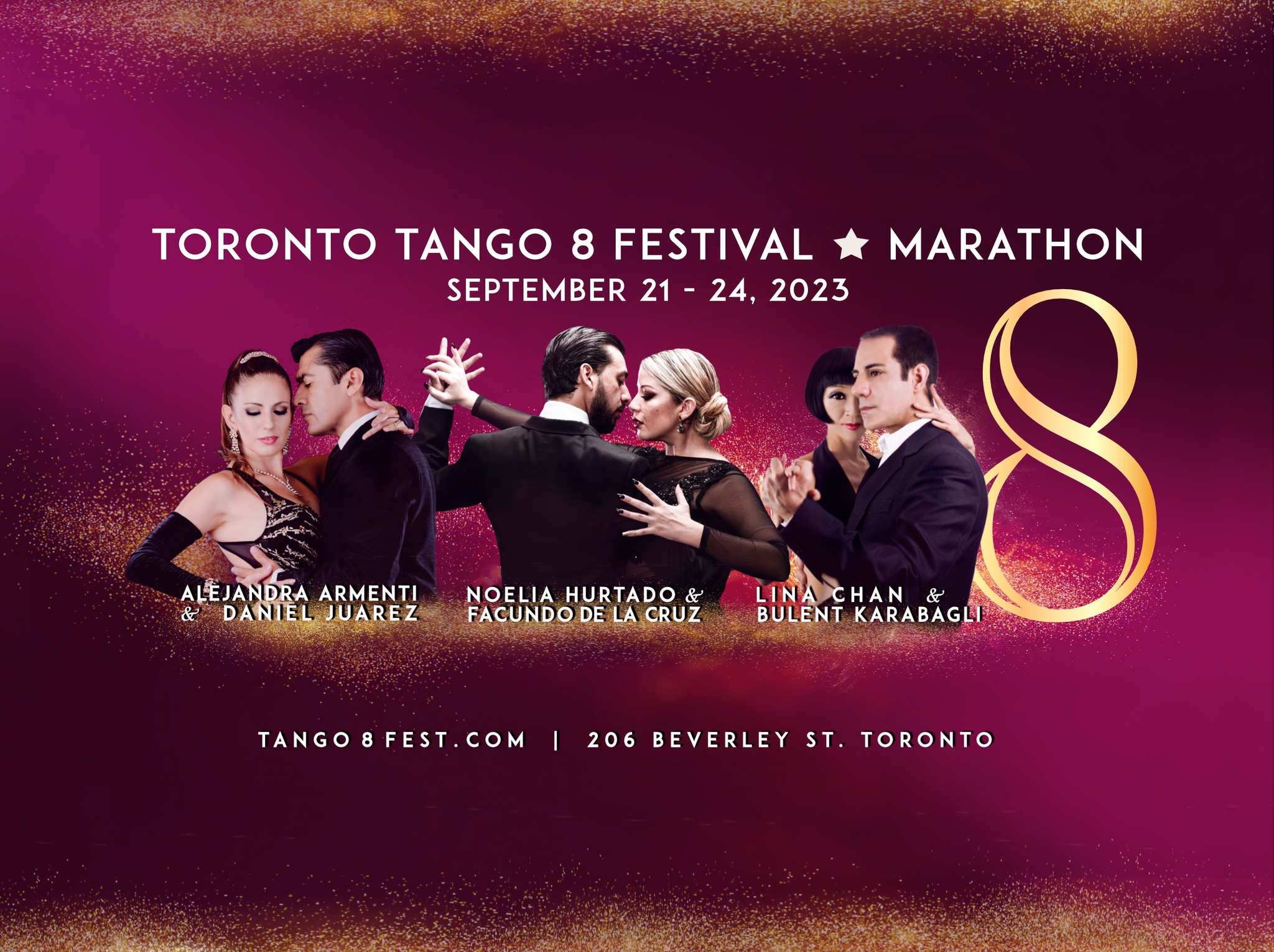 TORONTO TANGO 8 FESTIVAL ★ MARATHON . Sep 20 - 24, 2023