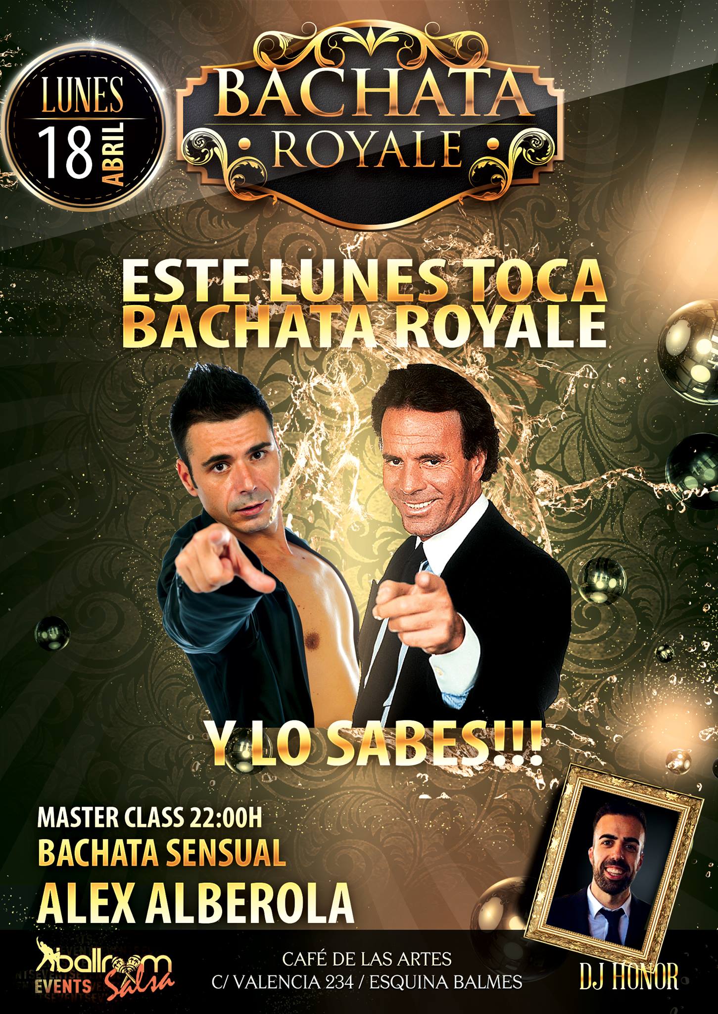 Bachata Royale - Lunes 18 de Abril