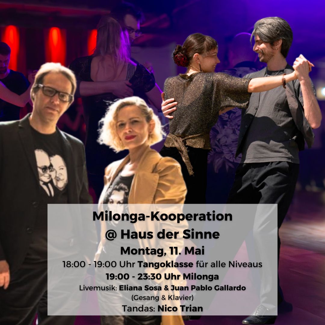 Zu Gast bei Sentidos: DJ Nico Trian, Live Eliana Sosa & Juan Pablo Gallardo