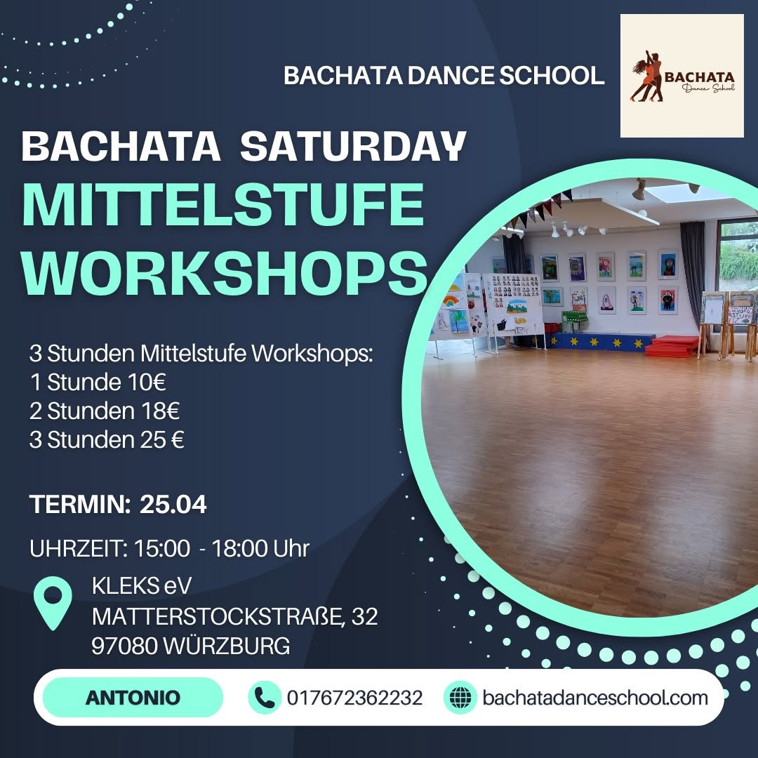 Bachata Mittelstufe Workshops