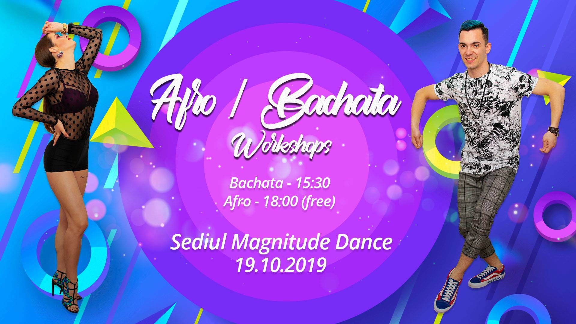 Free Afro House Bachata Workshops by Magnitude Dance