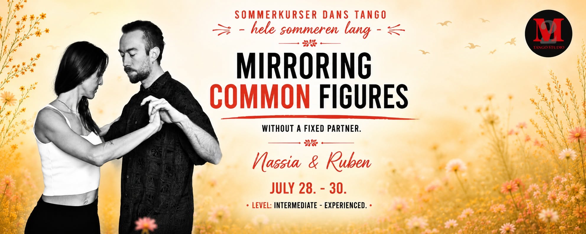 Mirroring common figures. Without a fixed partner