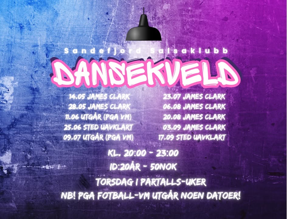 DANSEKVELD hos Sandefjord Salsaklubb