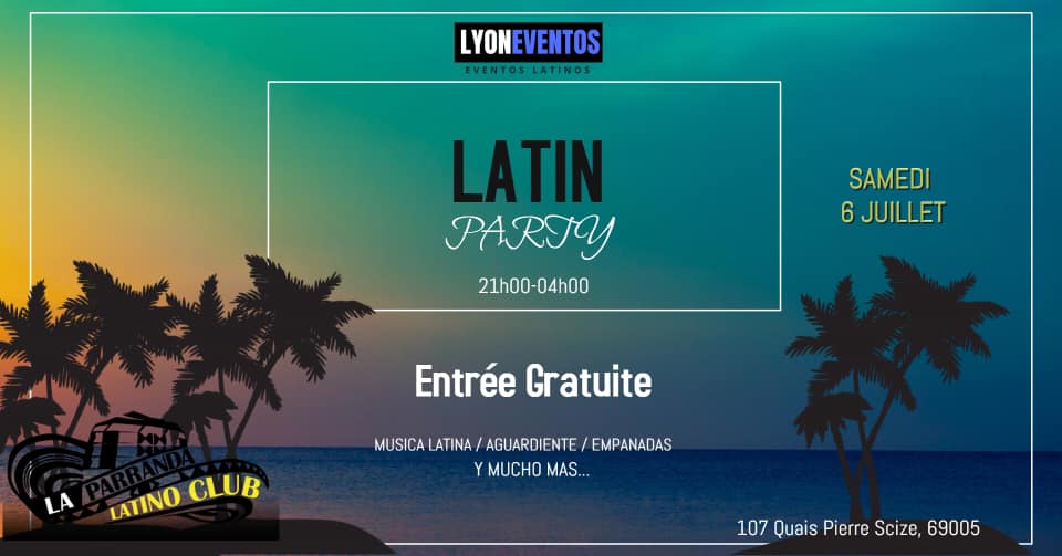 Fiesta Latina Entrée gratuite!