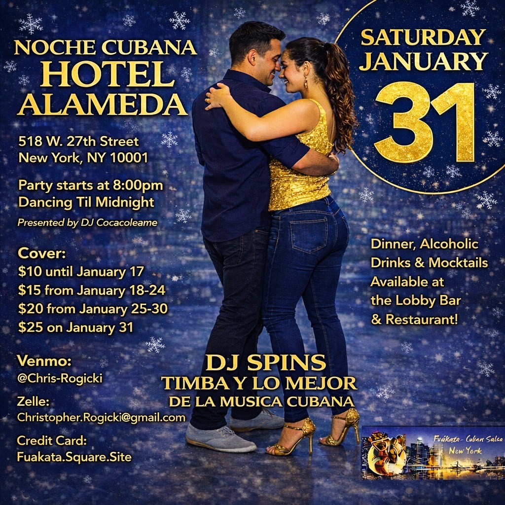 Winter Noche Cubana @ Hotel Alameda