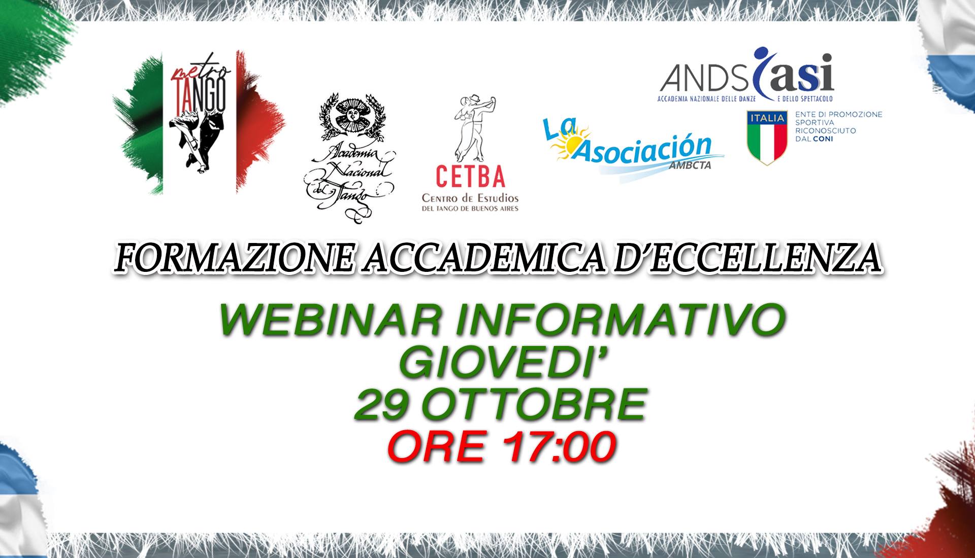 Webinar Informativo Gratuito - Metro Tango