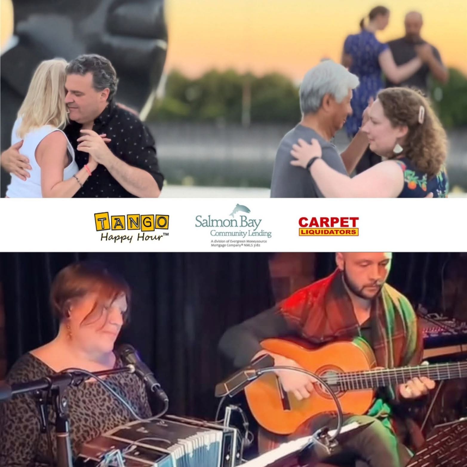 Tango Party in the Park w live music, lesson & dance ft. Mirta Wymerszberg & Sebastian Quintero!