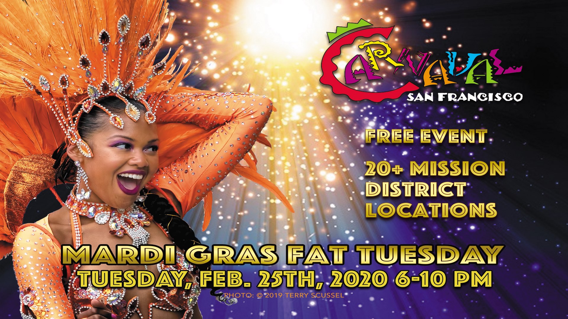 2020 Carnaval SF Mardi Gras Fat Tuesday Kick-Off Celebration!