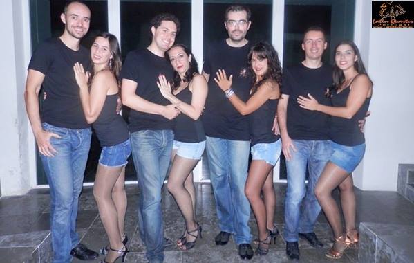 FESTA LATINA ESPAÇO 20 AULA ABERTA SALSA BRUNO & MILENE EXIBIÇÃO BACHATA FEELING MÚSICA JOSÉ DEBRAY ANIMAÇÃO LUÍS KUBA
