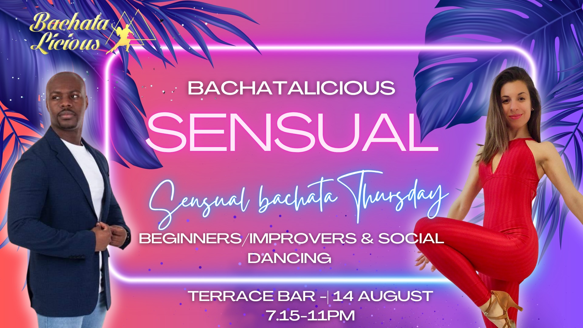 Bachata Sensual - Beginners - Improvers & Intermediate ♛ Teddy & Martinez