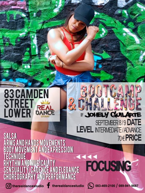 Salsa Bootcamp and Challenge with Johely Guilarte