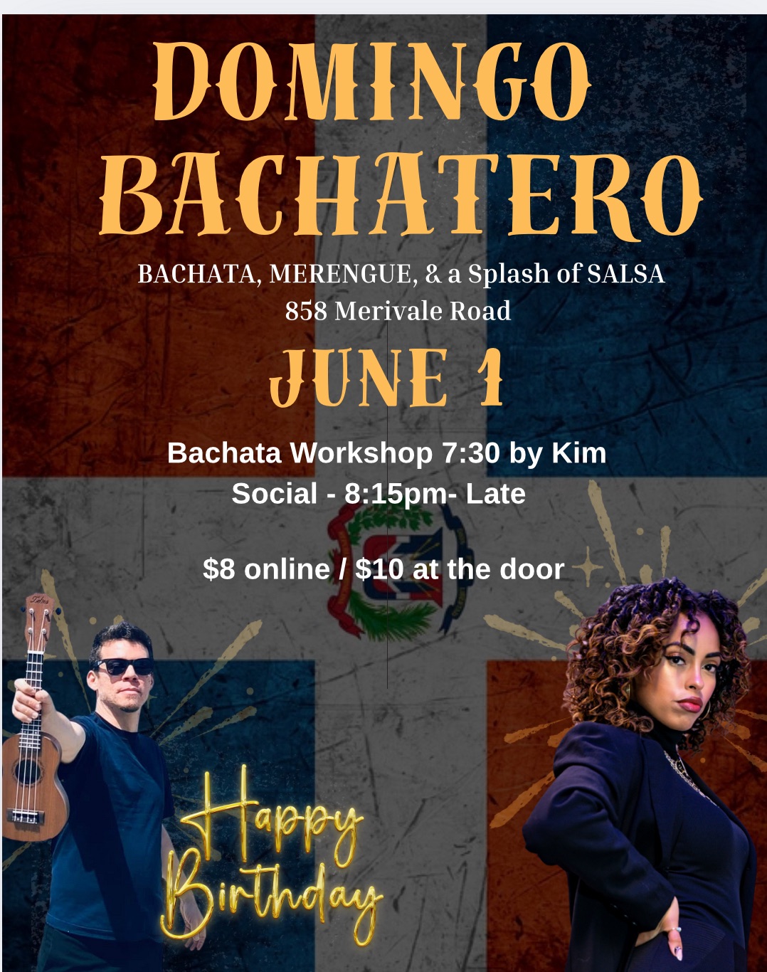 Domingo Bachatero- June 1- Special Guest ARAGUACU