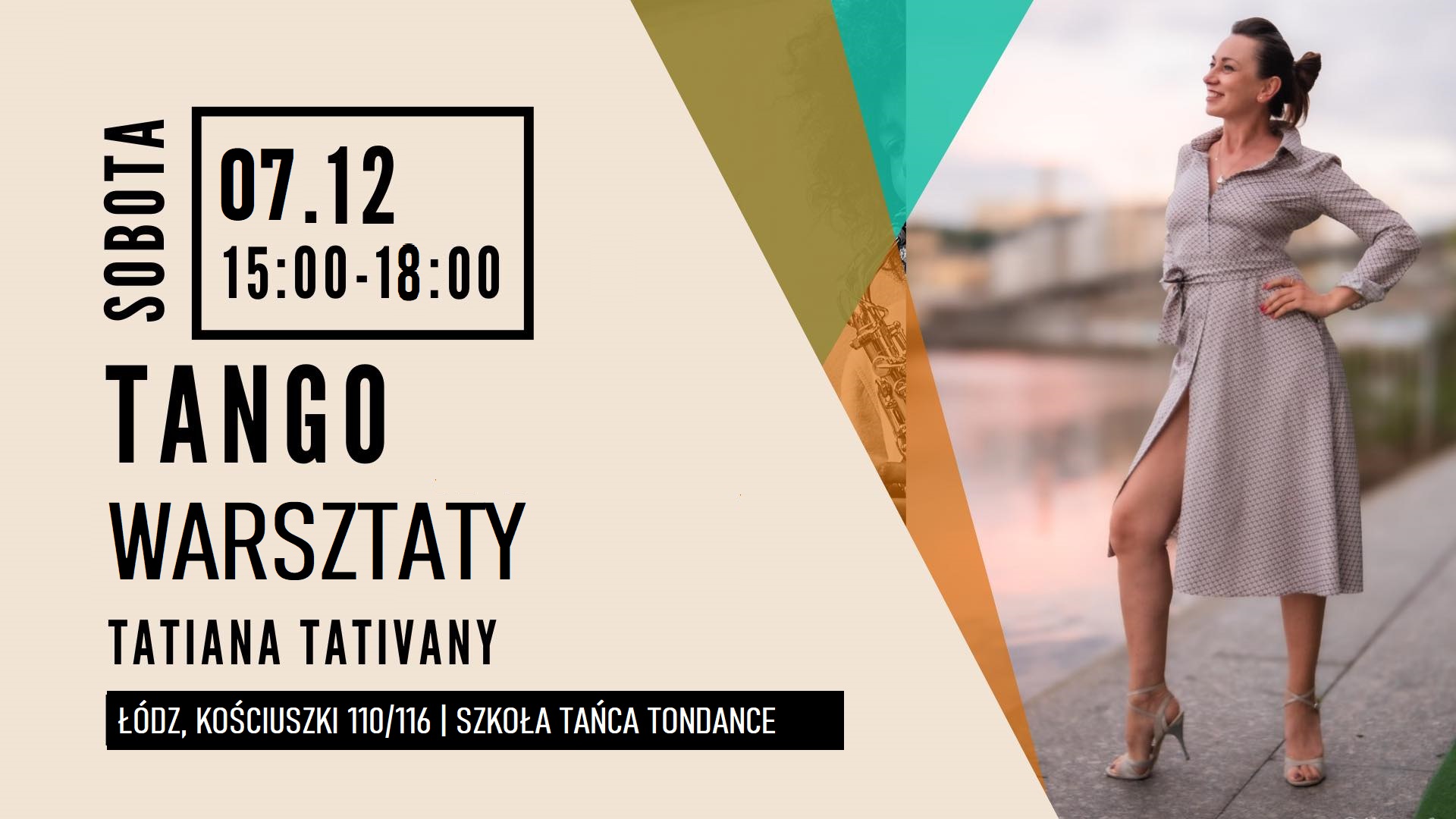 Warsztaty z TATIANĄ TATIVANY! Kontakt i milonga!