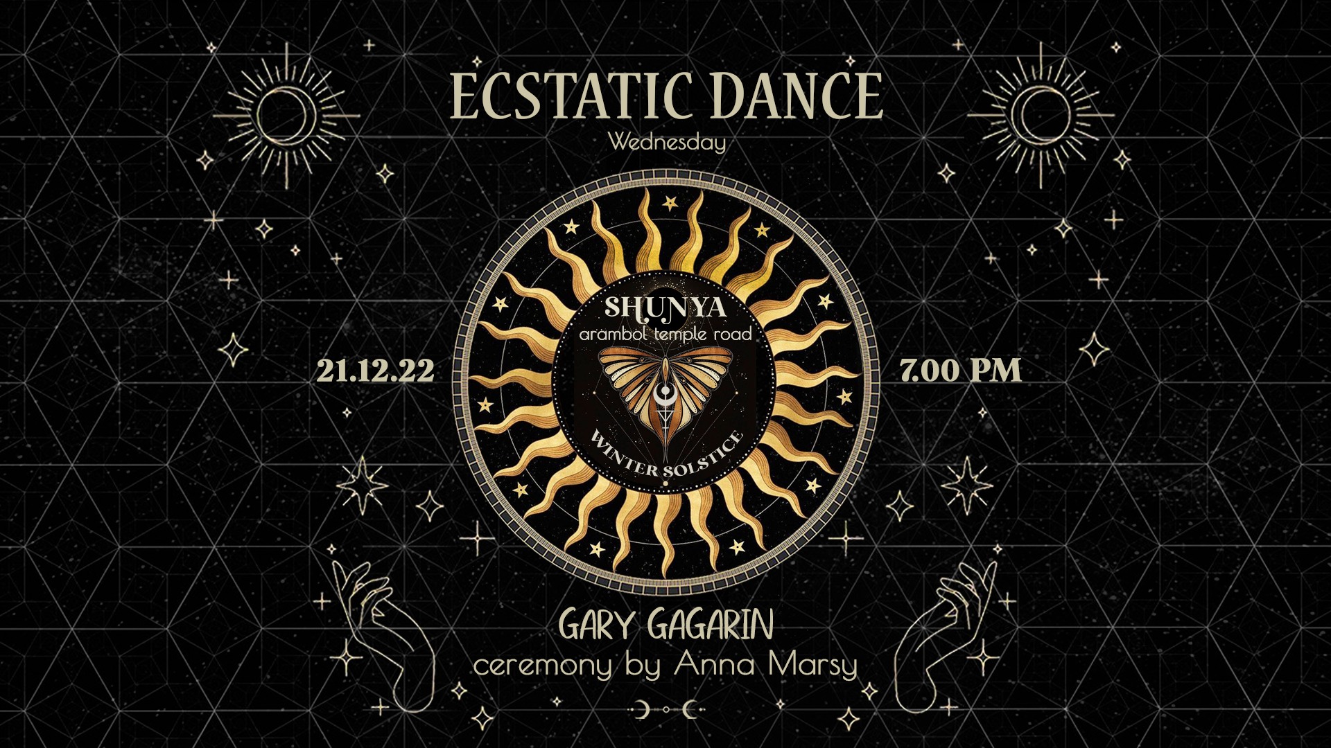 ECSTATIC DANCE ⨀ SOLSTICE