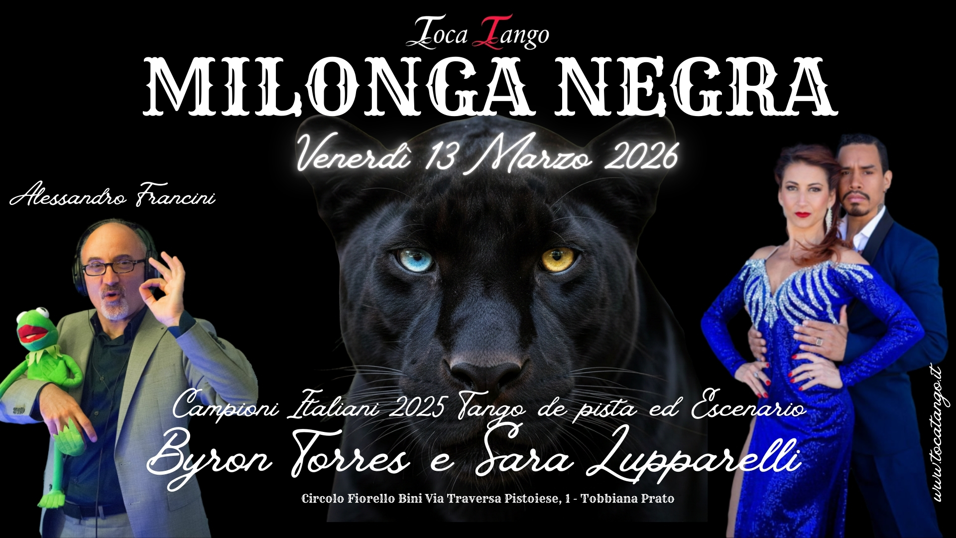 Milonga Milonga Negra - Show Byron Torres e Sara Lupparelli