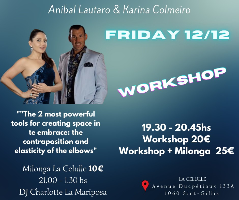 WORKSHOP @ LA CELLULE