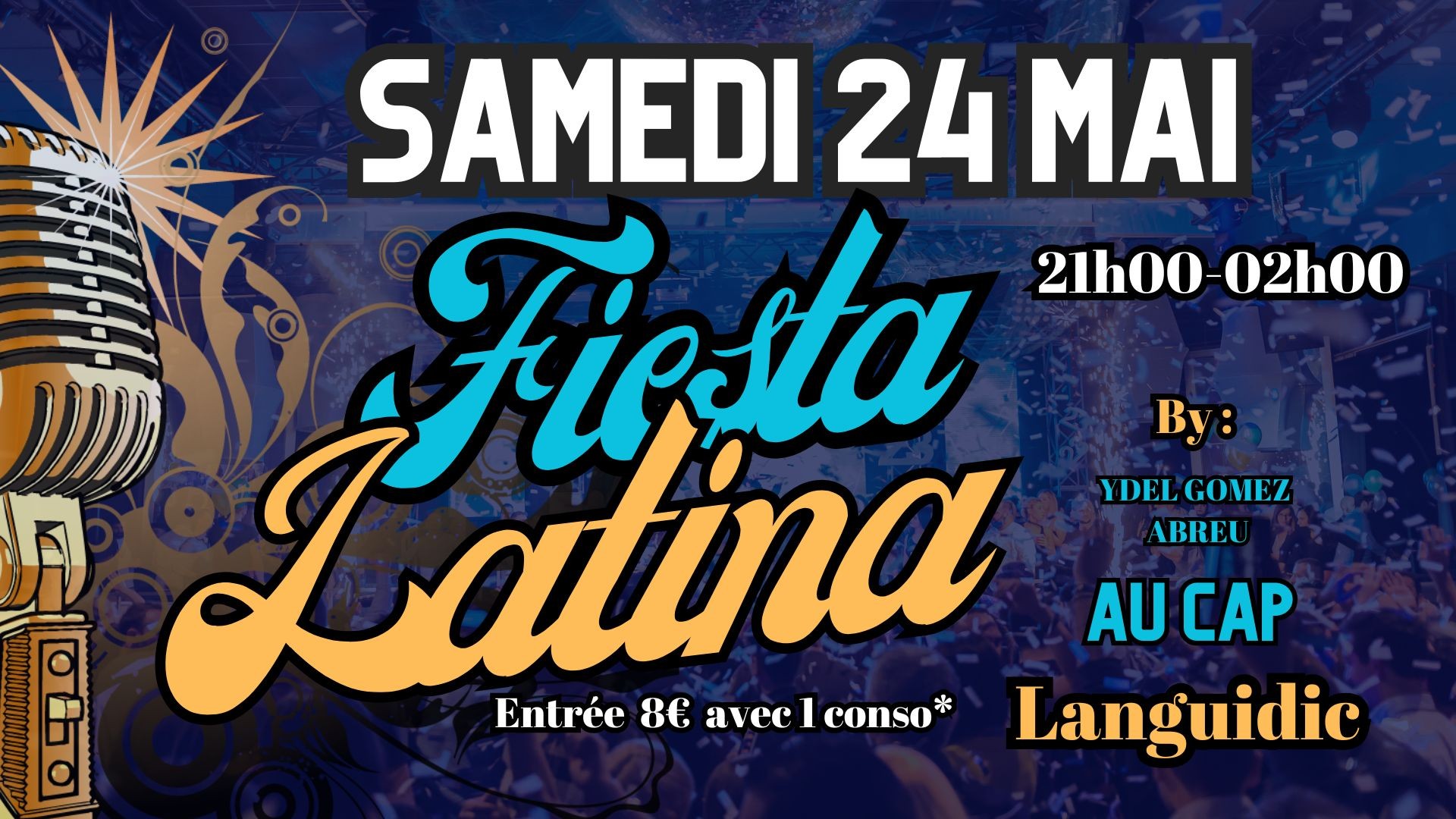 Fiesta Latina et cours de Bachata