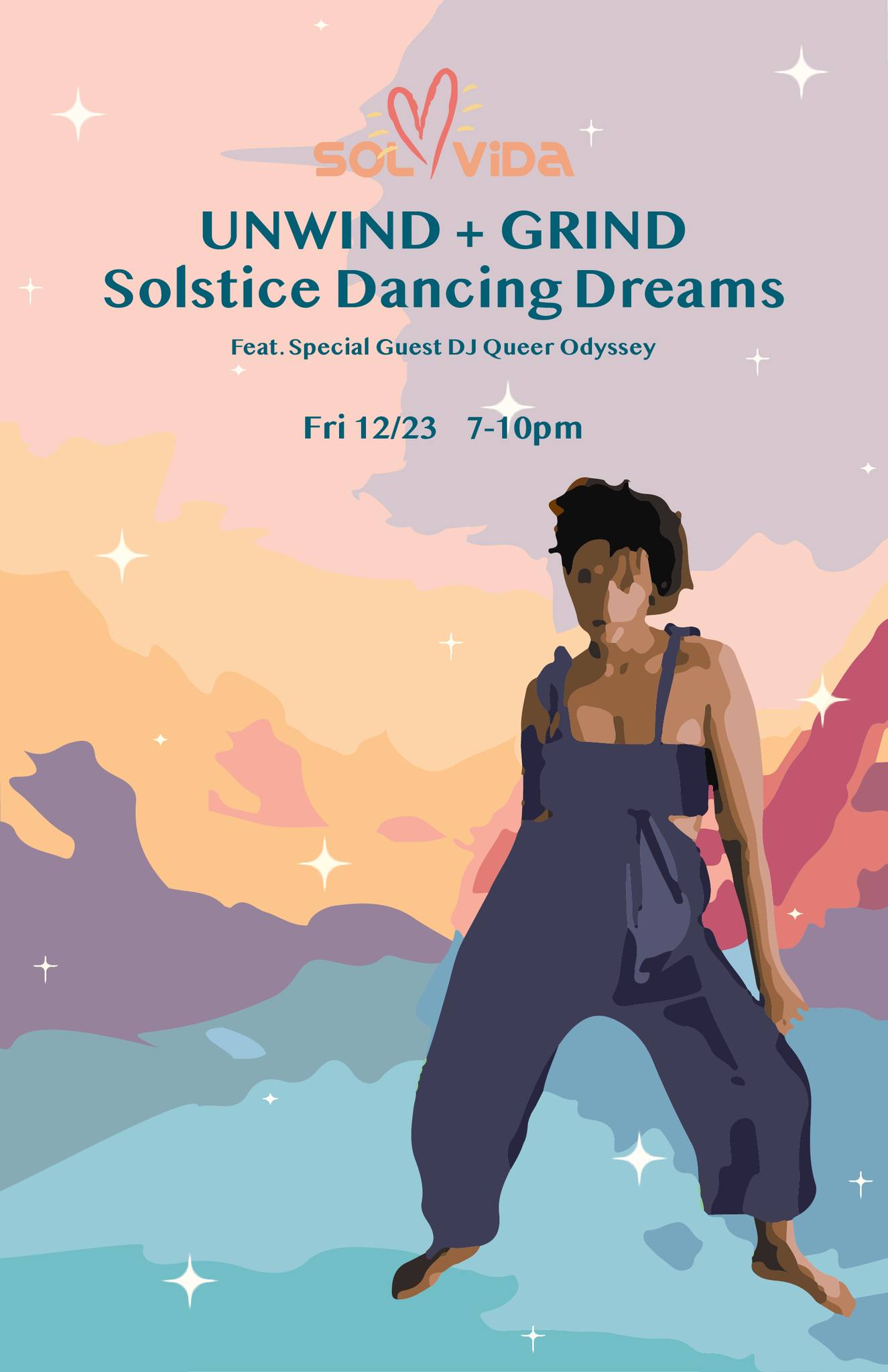 Dec 23 SOL VIDA™ Unwind and Grind: Solstice Dancing Dreams