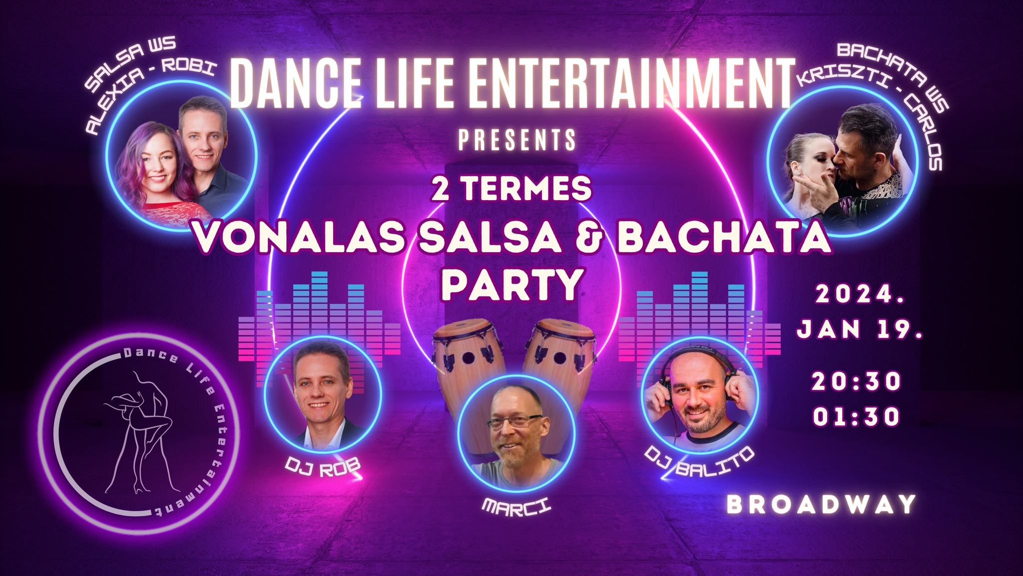 Salsa és Bachata Party