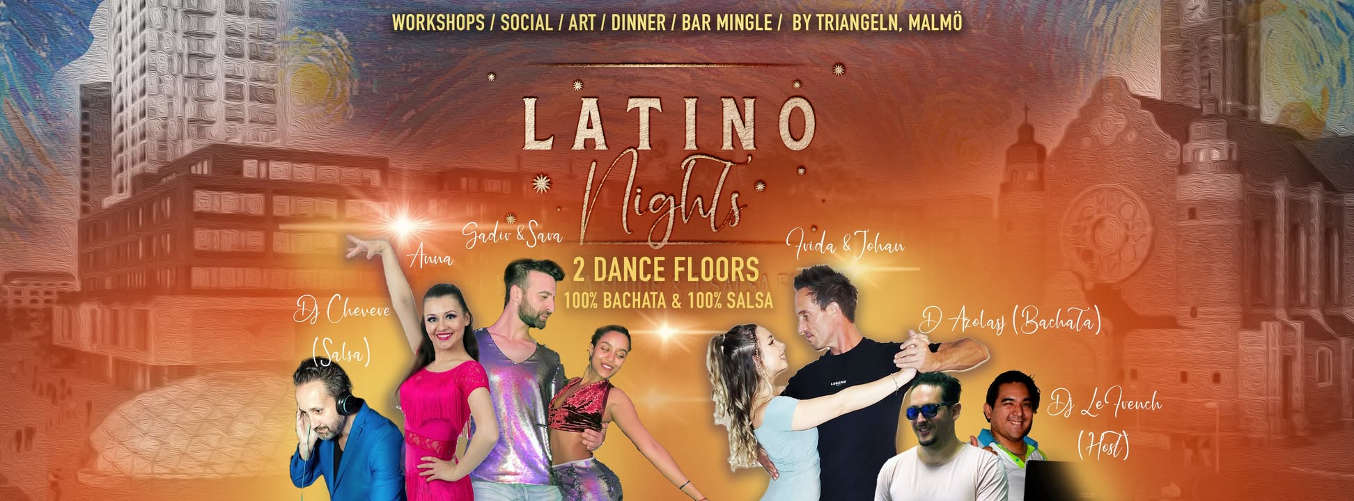 Latin Nights + Bootcamp 100%BACHATA 100%SALSA