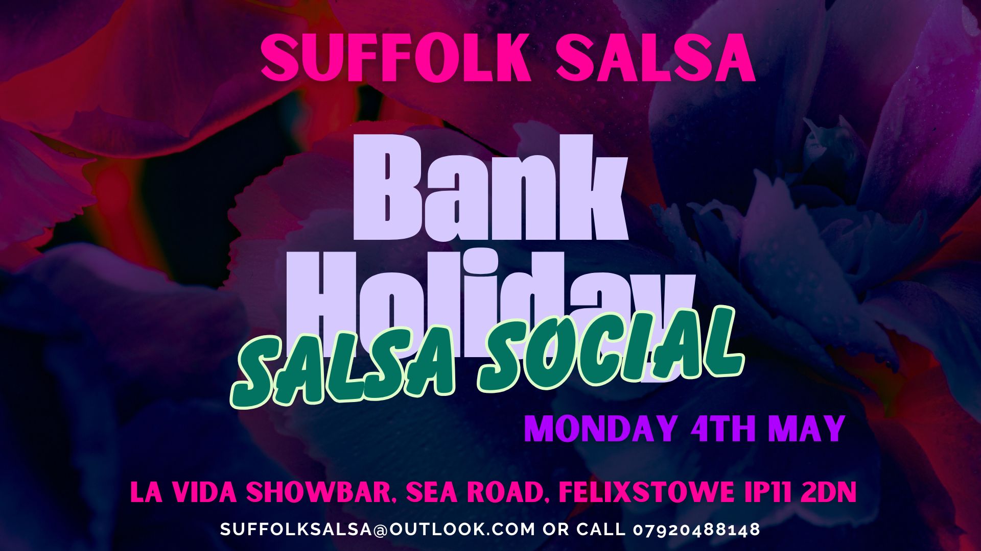 Bank Holiday Salsa Monday Social at La Vida!