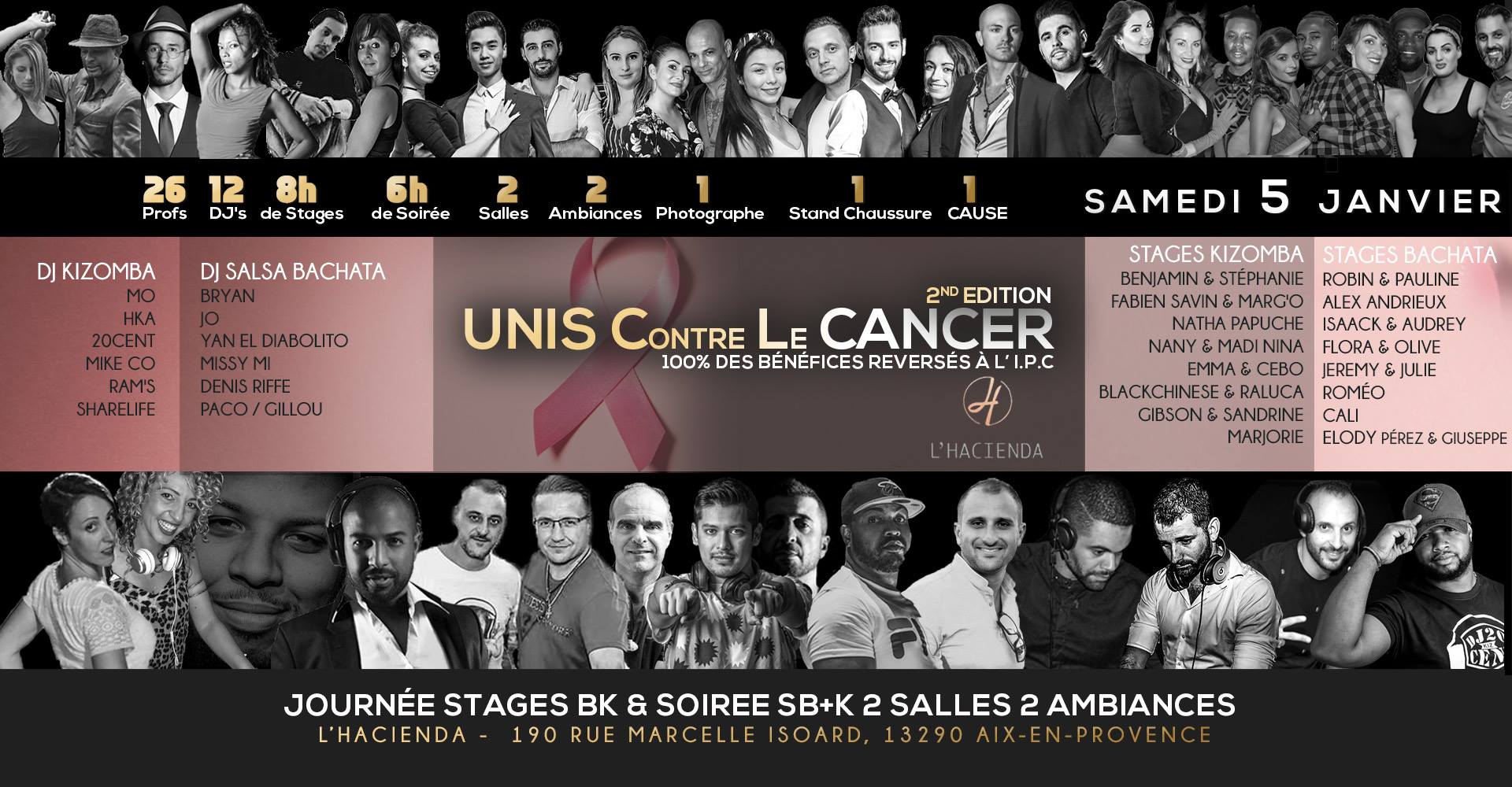 Stage & Soirée SBK caritative Action Cancer