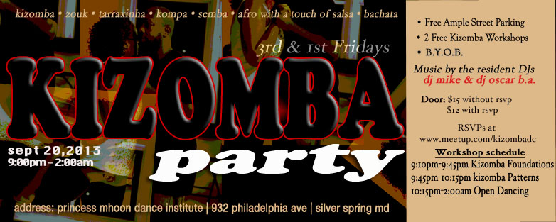 PRE-SAWA SAWA KIZOMBA PARTY