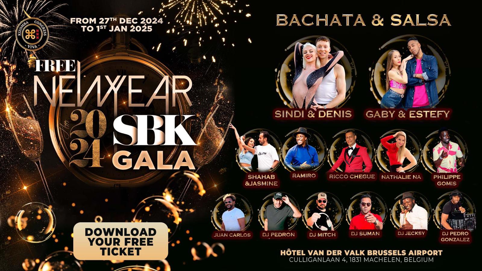 VIVA NEW YEAR SBK GALA BRUSSELS 2024, OFFICIAL, 5e EDITION
