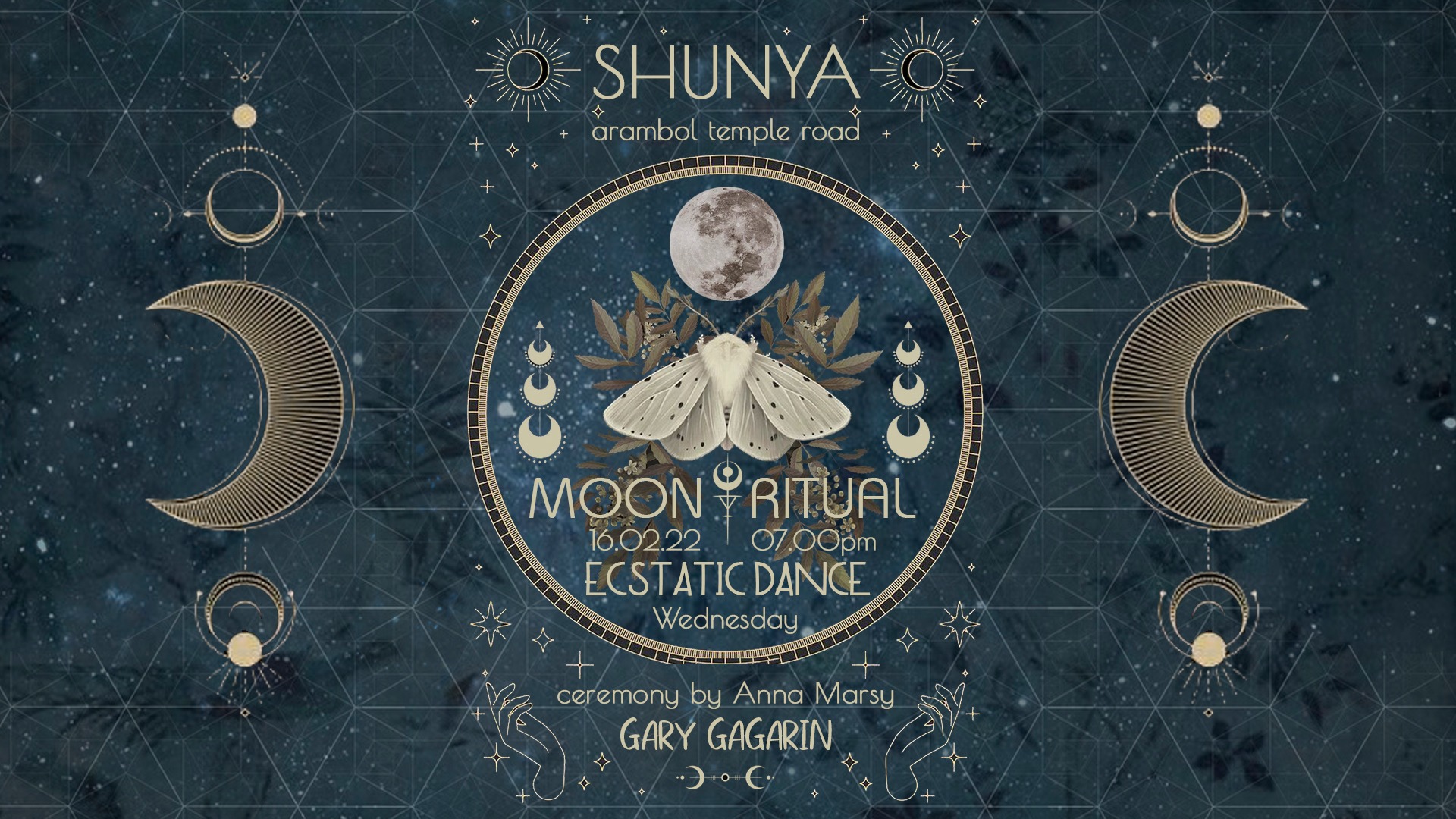ECSTATIC DANCE β FULL MOON RITUAL