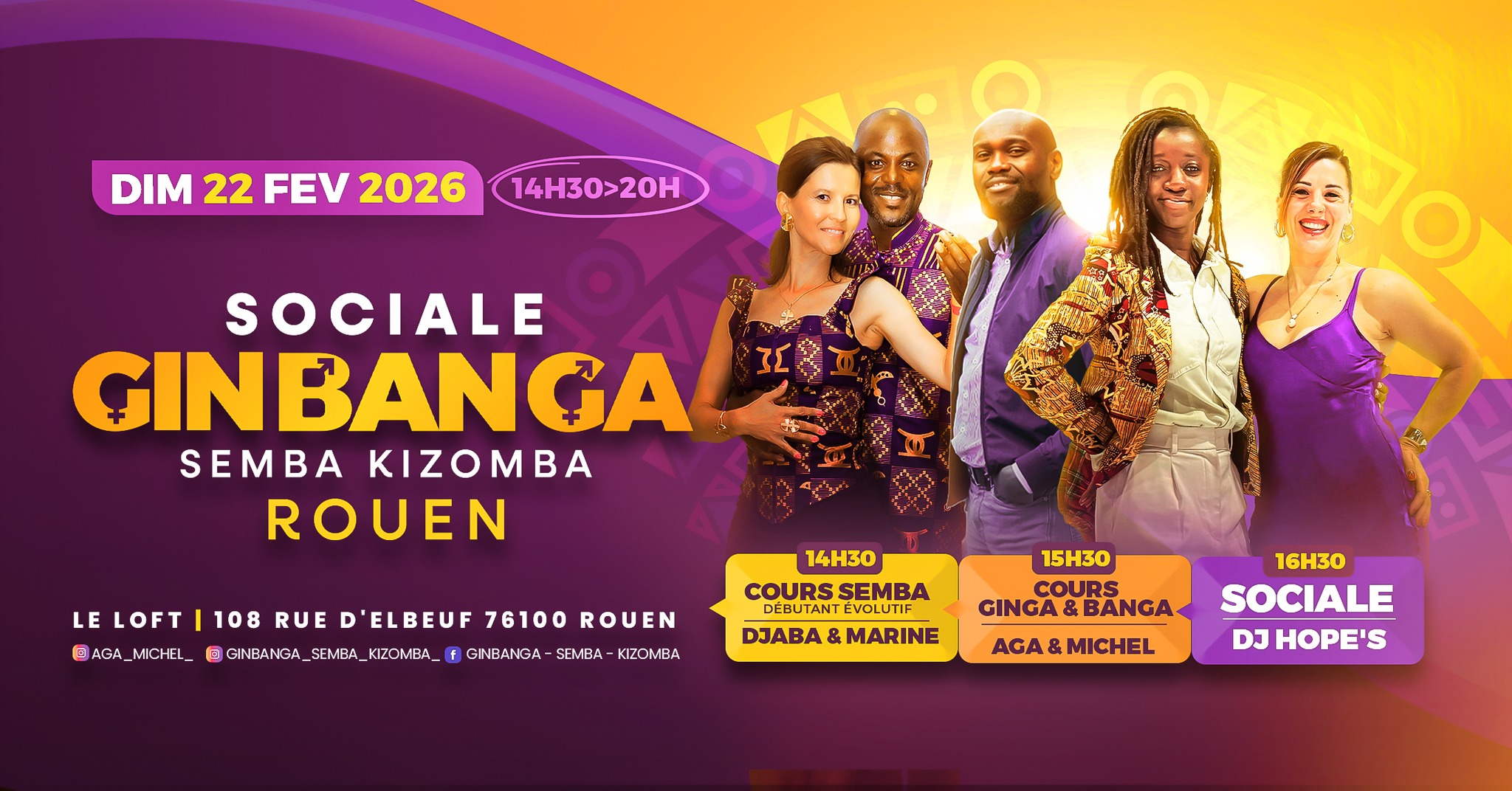 Sociale GINBANGA Semba Kizomba Rouen