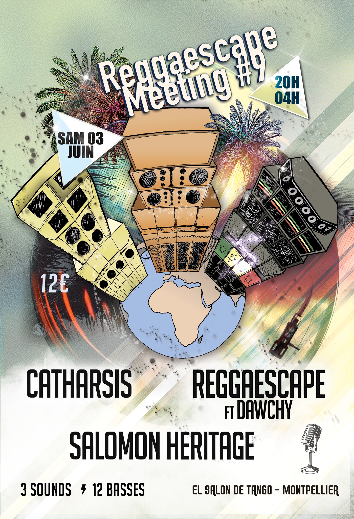 SALOMON HERITAGE meet CATHARSIS meet REGGAESCAPE ft DAWCHY : Reggaescape Meeting #9