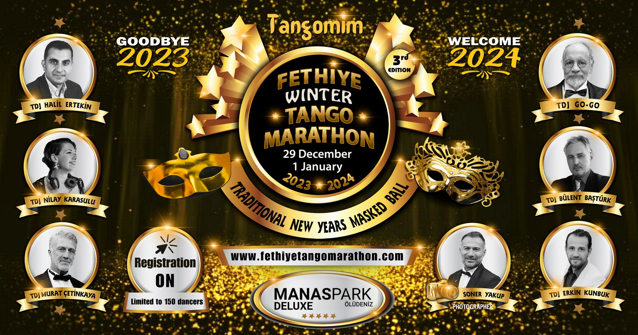Fethiye Mini Winter Tango Marathon 3rd Edition Traditional Masked Ball