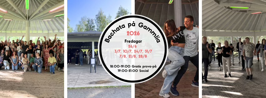 Bachata på Gammlia sommaren 2026