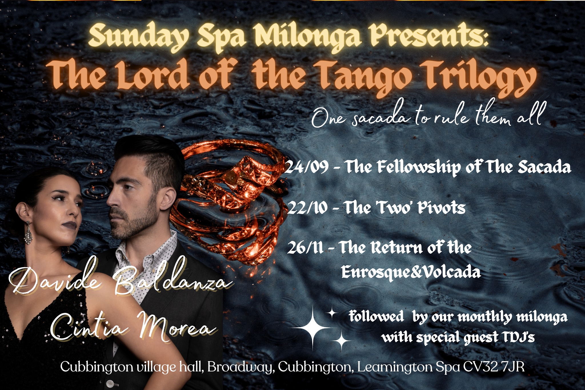 Sunday Spa Milonga Presents: 'The Lord of the Tango Trilogy'