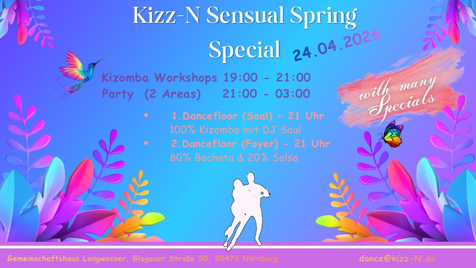 Kizz-N Sensual Friday Spring Special
