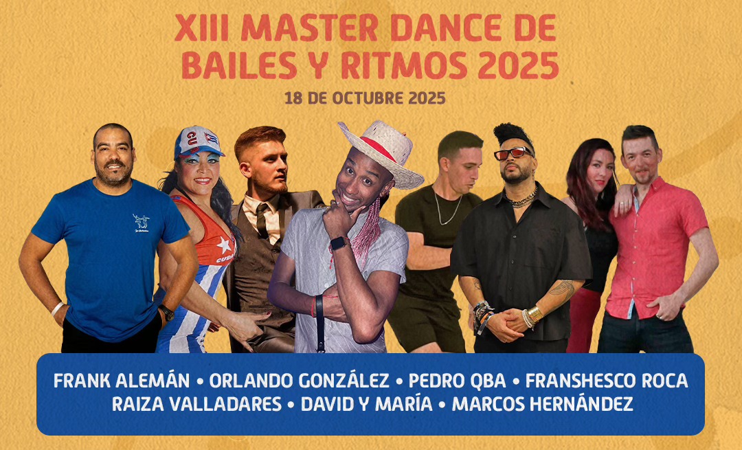 XIII Master Dance de Bailes y Ritmos - XVI Jornada Cultural Cubana 2025