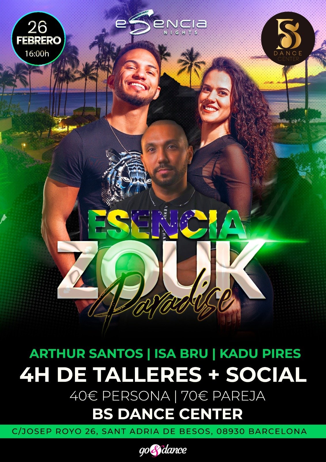 ZOUK Intensive: Karu Pires & Arthur e isa