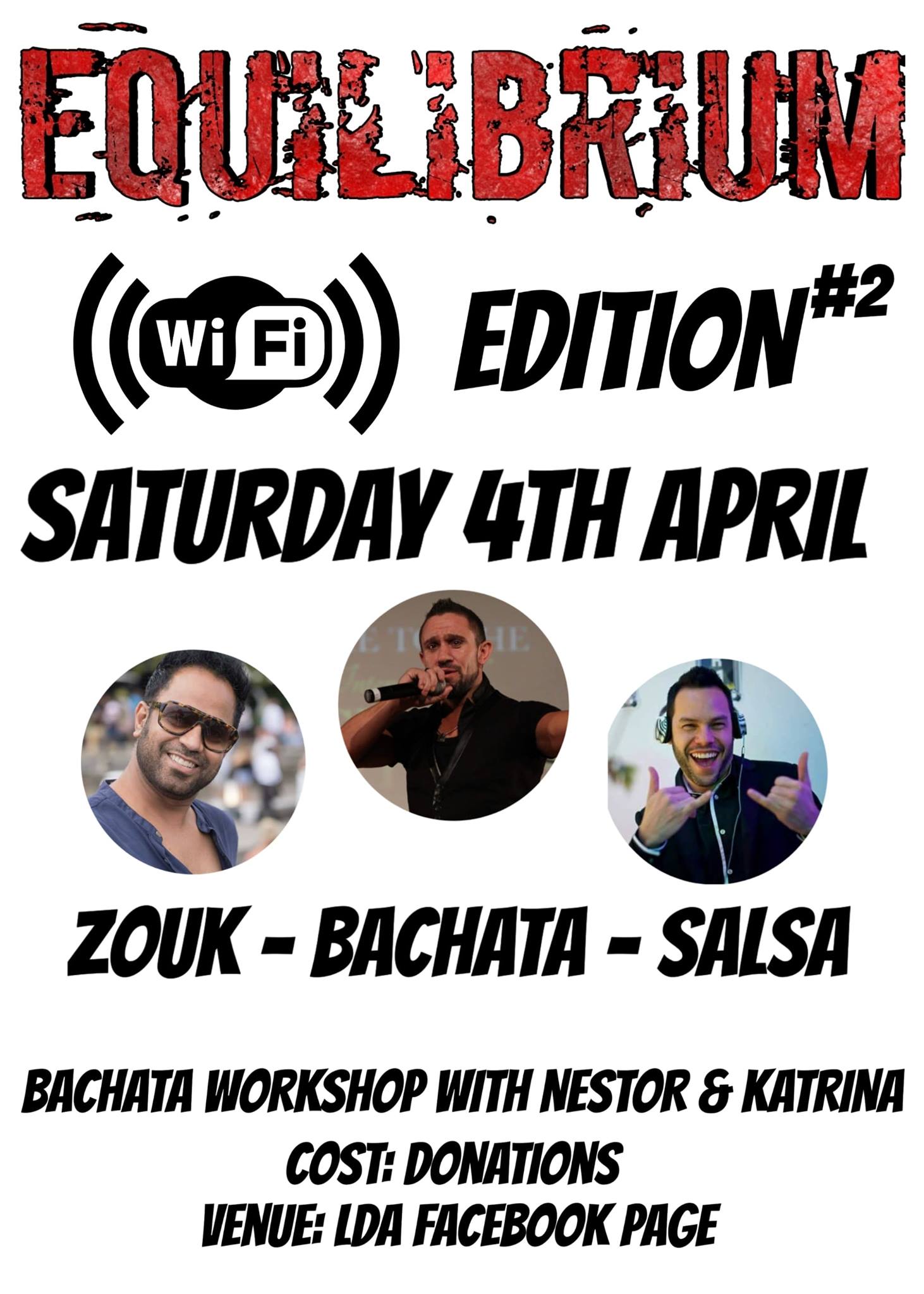 Equilibrium WIFI Edition #2 - 3 styles 3 rooms 3 DJs
