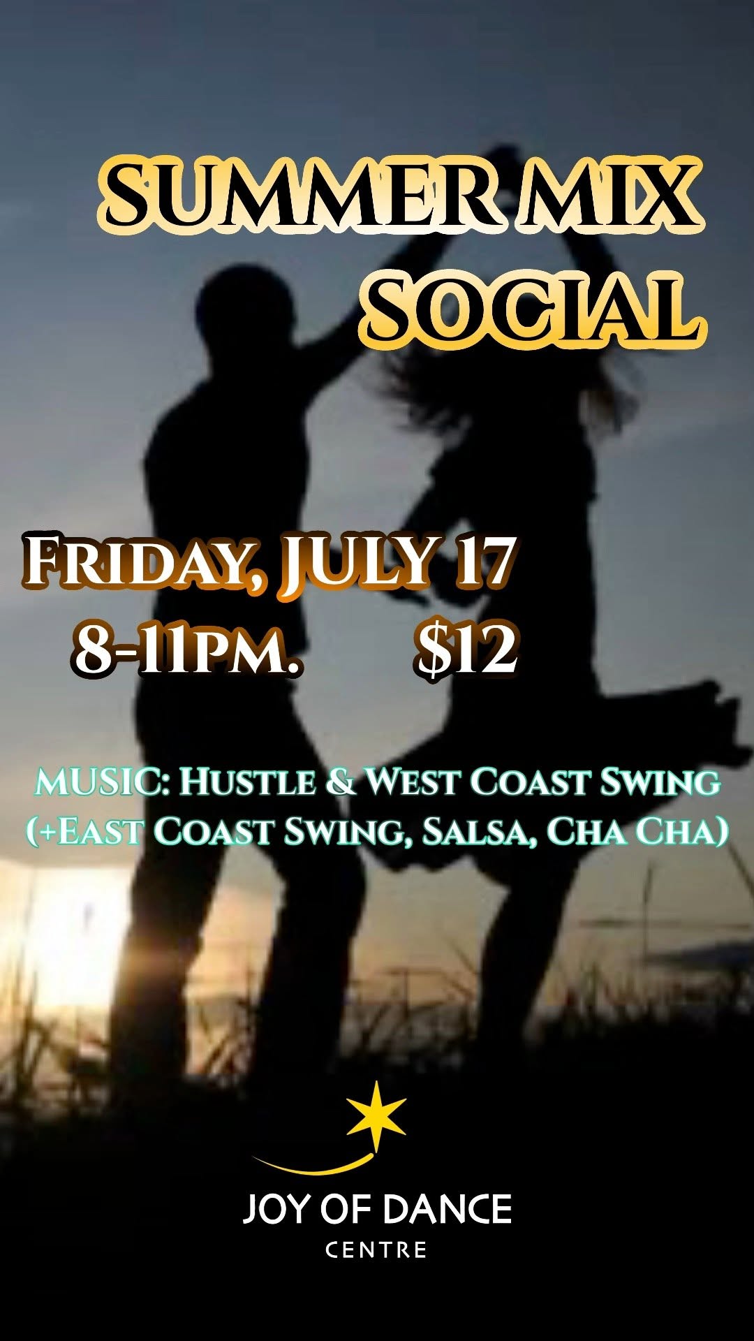 HUSTLE & WEST COAST SWING Summer MIX Social