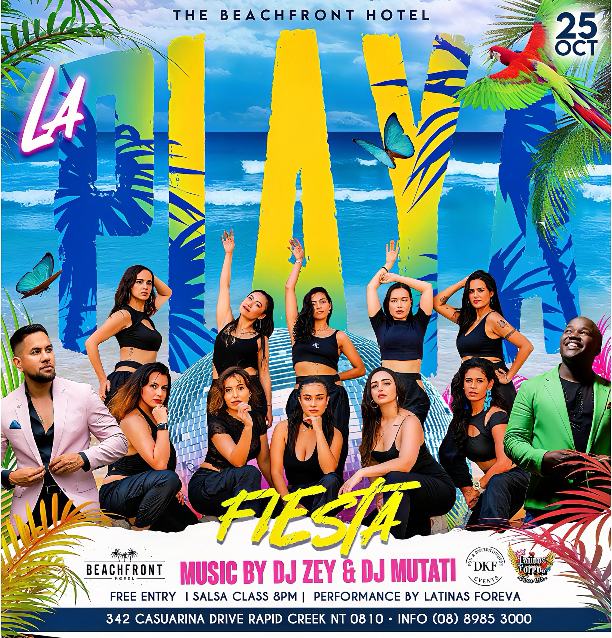 🌞 LA PLAYA FIESTA - LATIN INFUSIONS🌴