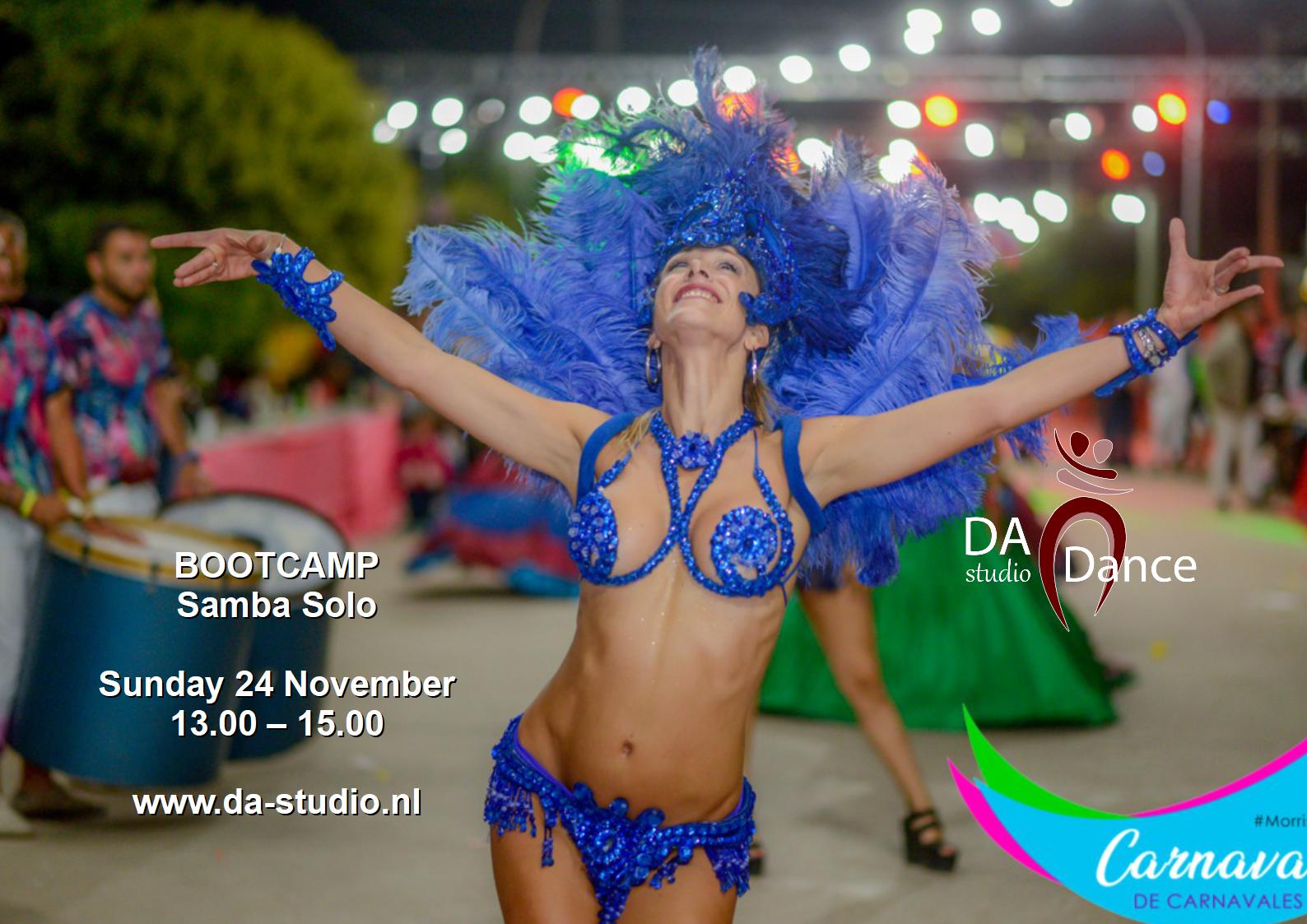 Samba solo with Silvina Pino at DA Dance Studio
