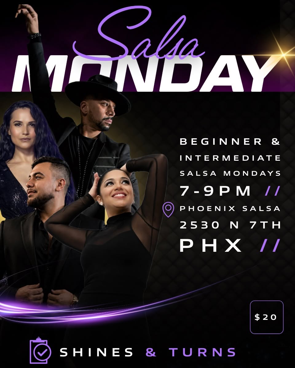 Monday Beginner Salsa with Phoenix Salsa!
