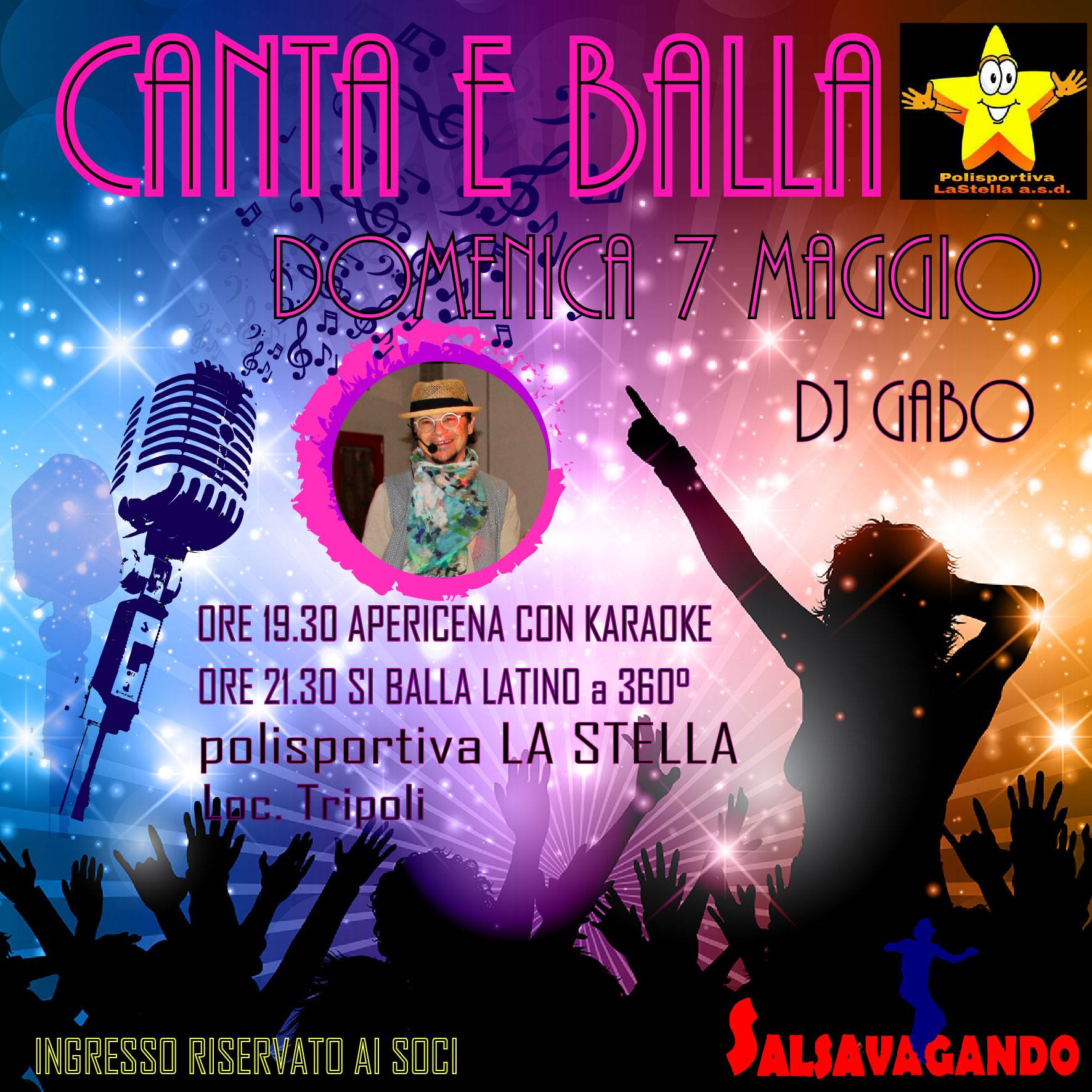 Domenica 7 Maggio CANTA e BALLA