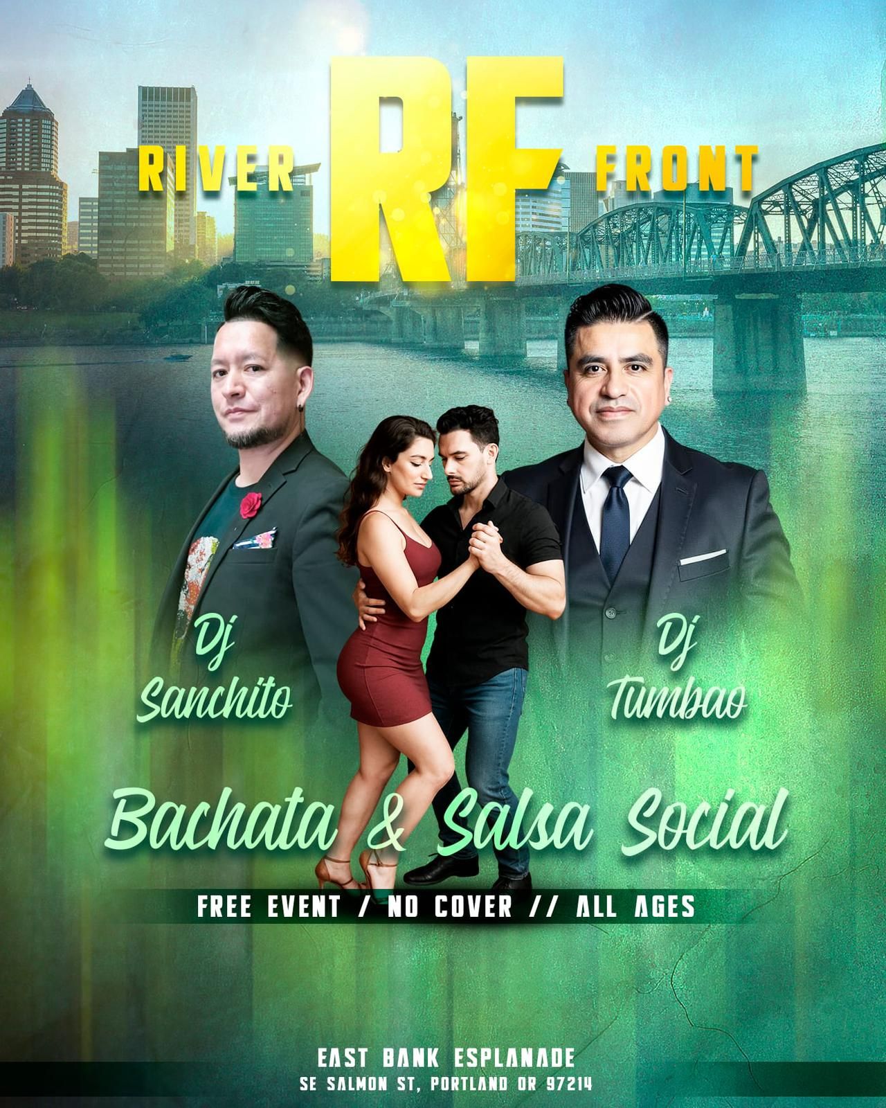 RIVER RF FRONT Bachata and Salsa socials